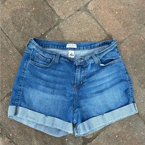 Judy Blue Women's Blue Denim Shorts size extra large gently used